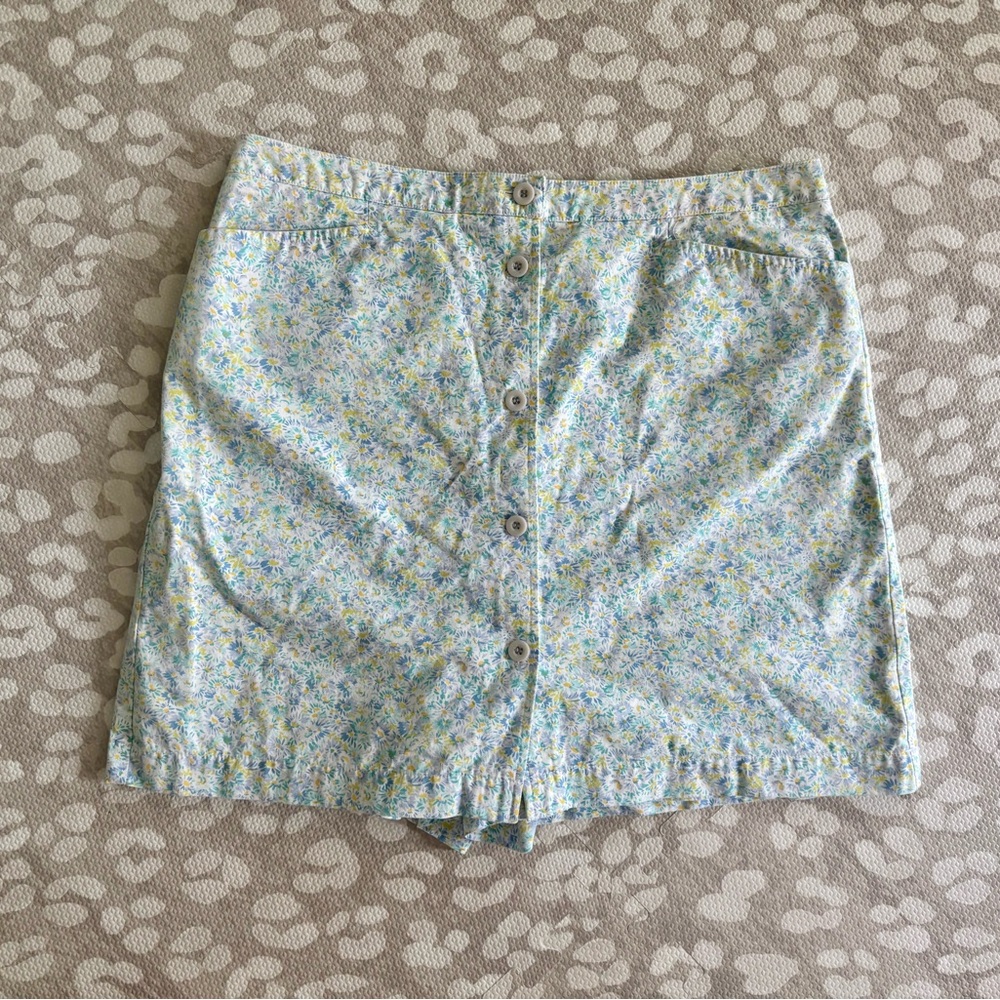 Liz Claiborne LizSport size 14 floral athletic skort